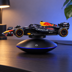 Magnetic Levitation Display Stand with LED Halo