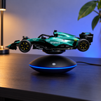 Magnetic Levitation Display Stand with LED Halo