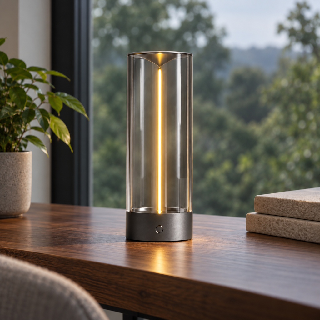 Quantum Line Magnetic Filament Lamp – Rechargeable Ambient Light