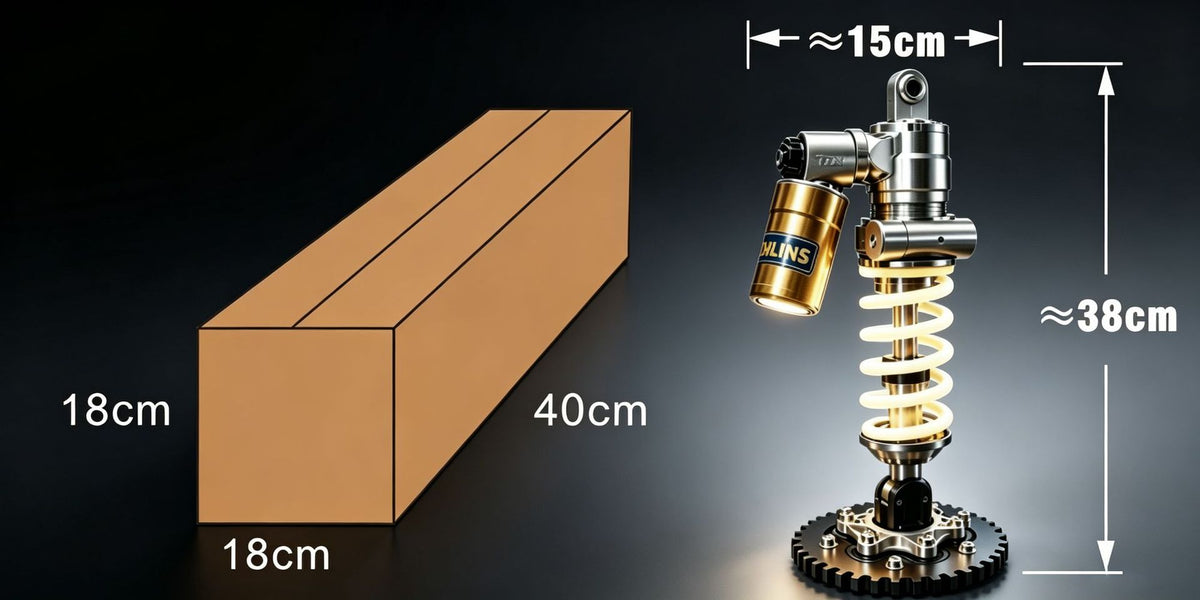 Motorcycle Shock Absorber LED Lamp – Rechargeable Desk Accent