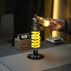 Motorcycle Shock Absorber LED Lamp – Rechargeable Desk Accent